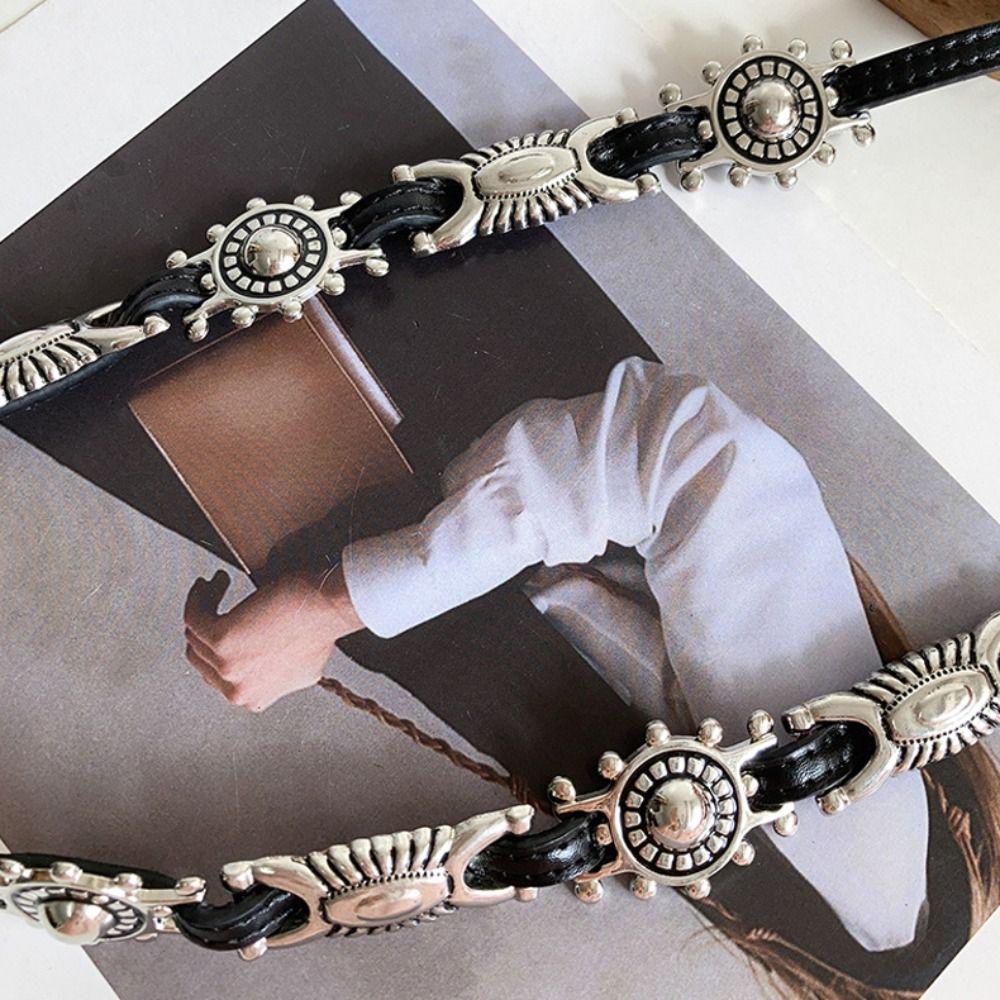 Pin Buckle Punk Waistband Punk Waist Strap Trend Chain Belt