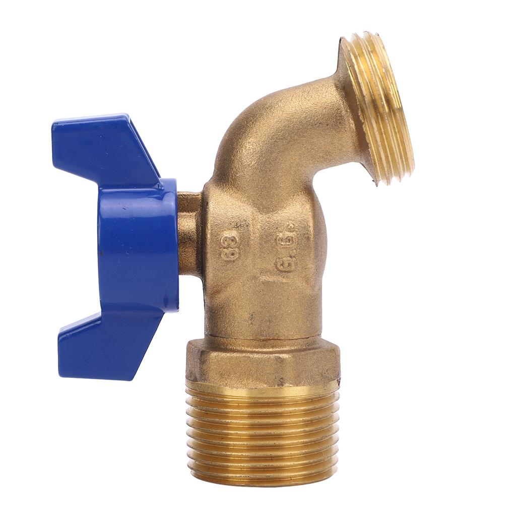 Zahradní hadicový výtokový ventil G34in DN20 vnější závit mosaz odolný vysokým teplotám zahradní kohoutek