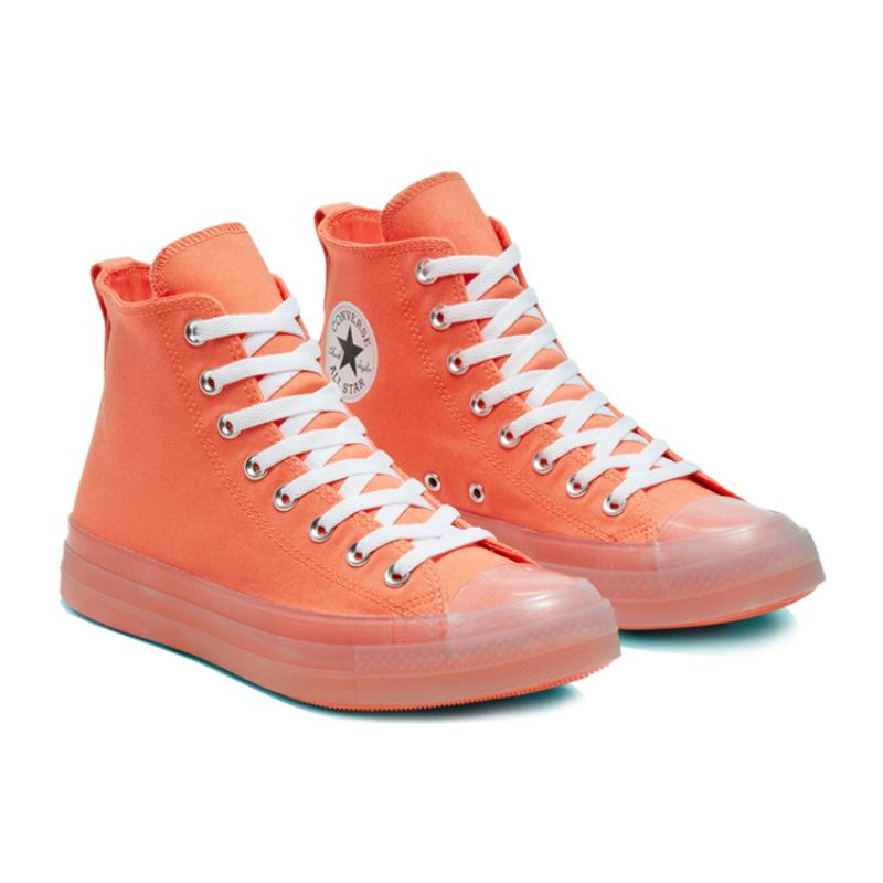 Converse Chuck Taylor All Star Cx Round Toe Lace-up High-top Canvas Shoes Unisex Orange