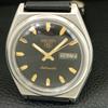 AUTOMATIC VINTAGE SEIKO 5 JAPAN MENS BLACK COLOR DIAL WATCH a707792-1