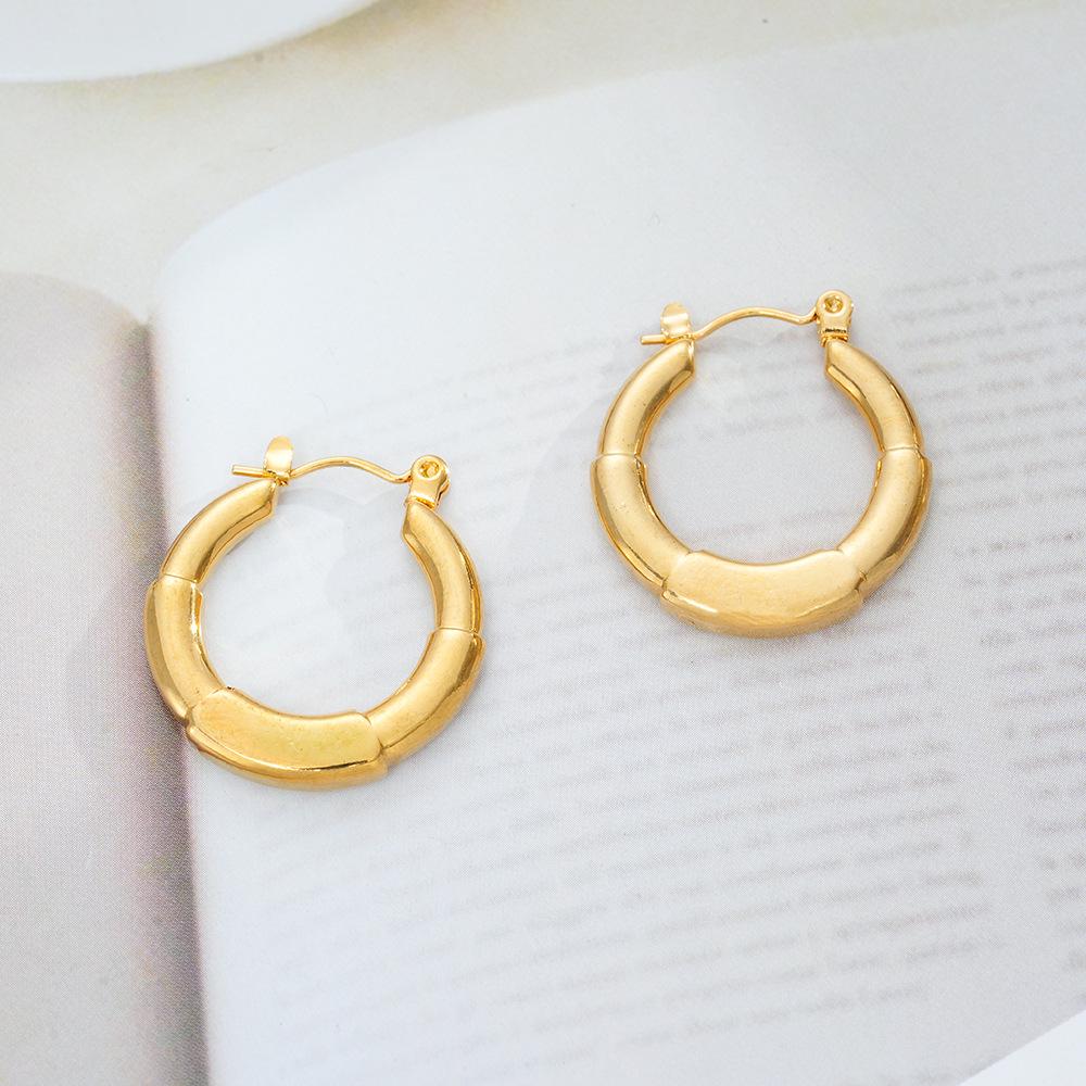 

All Titanium Steel Fashion Butterfly Ear Cuffs & Four-Leaf Clover Stud Earrings for Women - Korean Style Cute Dangle Accessories