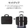 World Traveler Kratos Business Bag, B4 Size, 14-inch PC Storage, Two Compartments, No. 65333