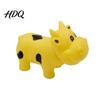 Pinch Resistant Toy Squeaky Cow Squeeze with Realistic Sound Soft TPR Fidget for Stress Rubber Ball Relief & Pranks Cute Farm Animal-Shaped