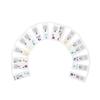 Autocollant pour clavier de piano 61/88 touches Autocollant de note en silicone blanc pour clavier électronique Accessoires pour instrument à clavier Piano