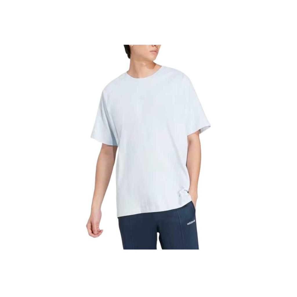 adidas Koszulka Premium Essentials Halo Blue Męska Streetwear JD3280