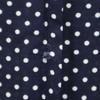 Brooks Brothers 90s Old Dot Pattern No Sleeve One Piece 6 Navy Polka Dot Women Used