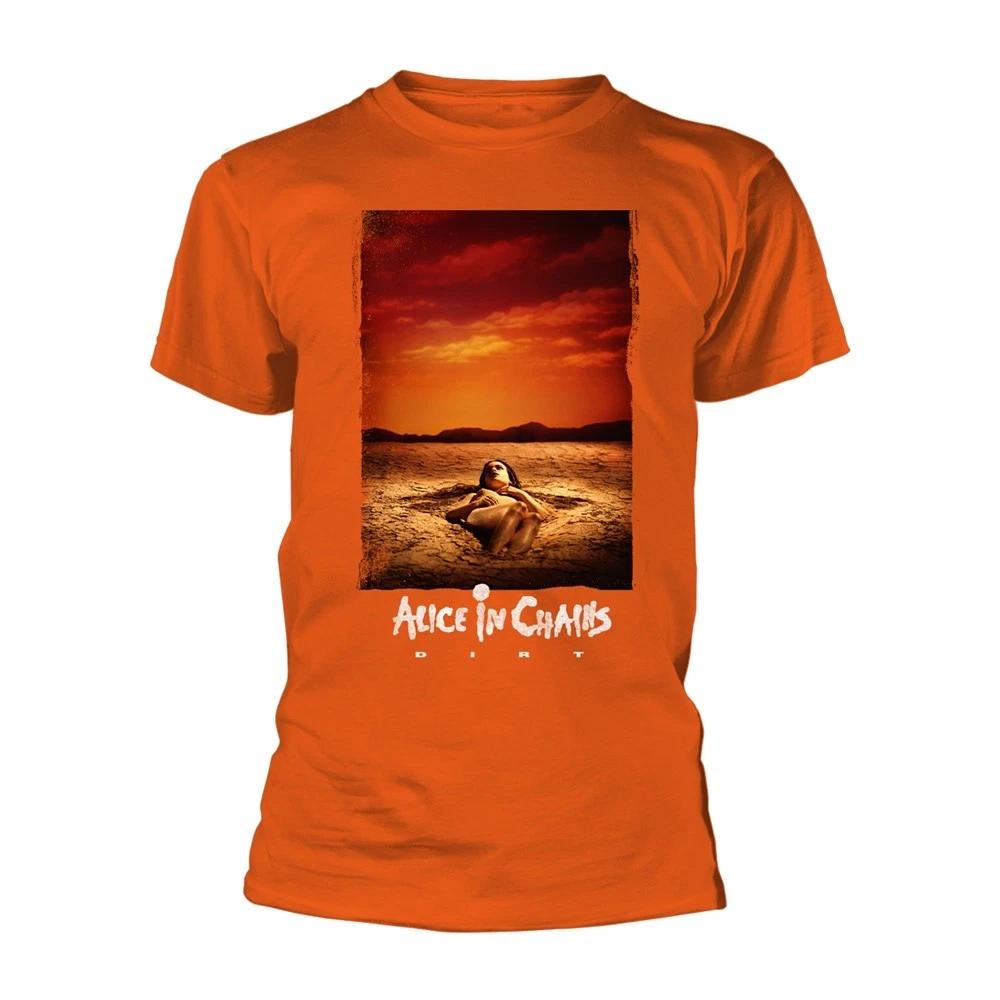 Alice In Chains Dirt (Orange) Official Mens Unisex T-Shirt 2XL
