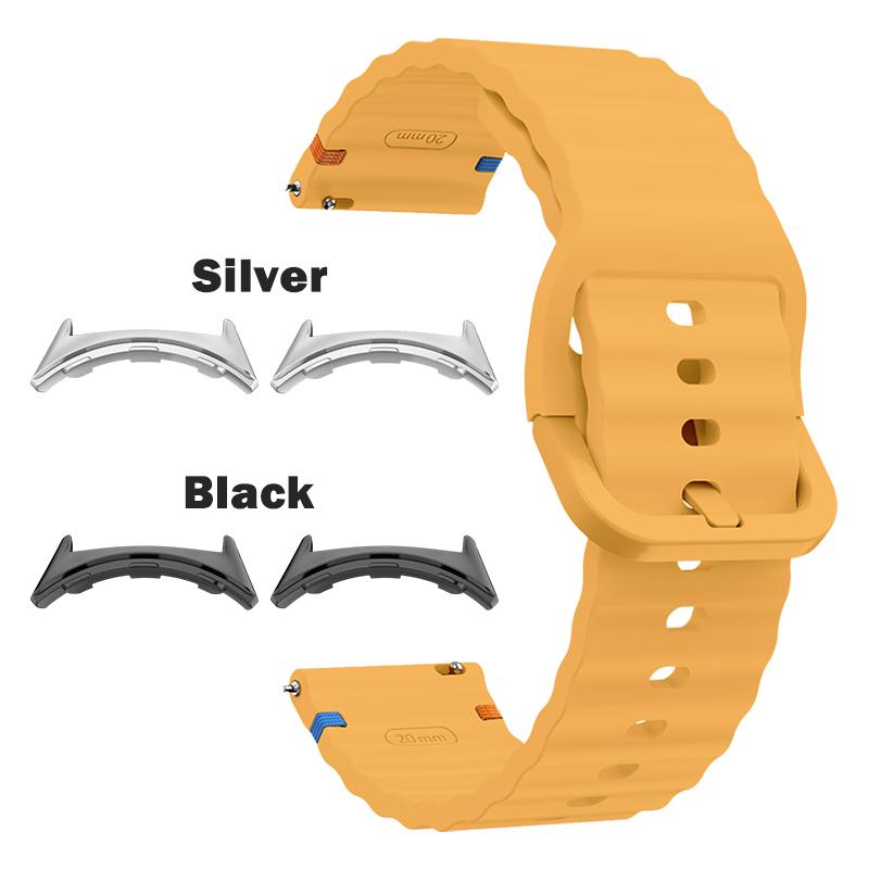 22mm Watch Band for Google Pixel Watch 4/3 41mm 45mm Soft Silicone Wristband Compatible with Google Pixel Watch 2 1 WATCH-Correa