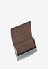 Wittchen Men's Leather Business Card Case With Coat Of Arms, Classic Black, Natural Leather