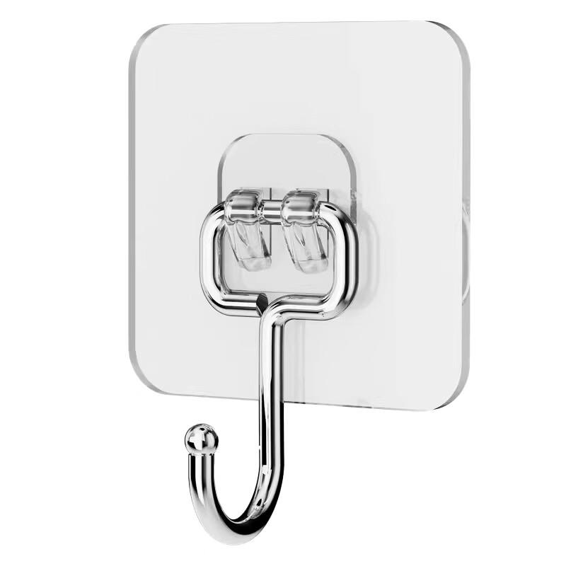 Heavy-Duty Self-Adhesive Wall Hooks