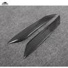 For Toyota Mark X 2004 - 2009 Carbon Fiber Headlight Cover Eyebrows Reiz Fiber Glass Primer Car Front Lamp Eyelids Sticker 2Pcs