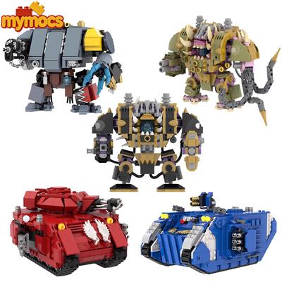 Mymocs Idéer Stridspel Robot Vargar Himmelskrigare Mecha och Militär Stridsvagn Landserare Set Byggklossar för Barn Leksaker Gåva