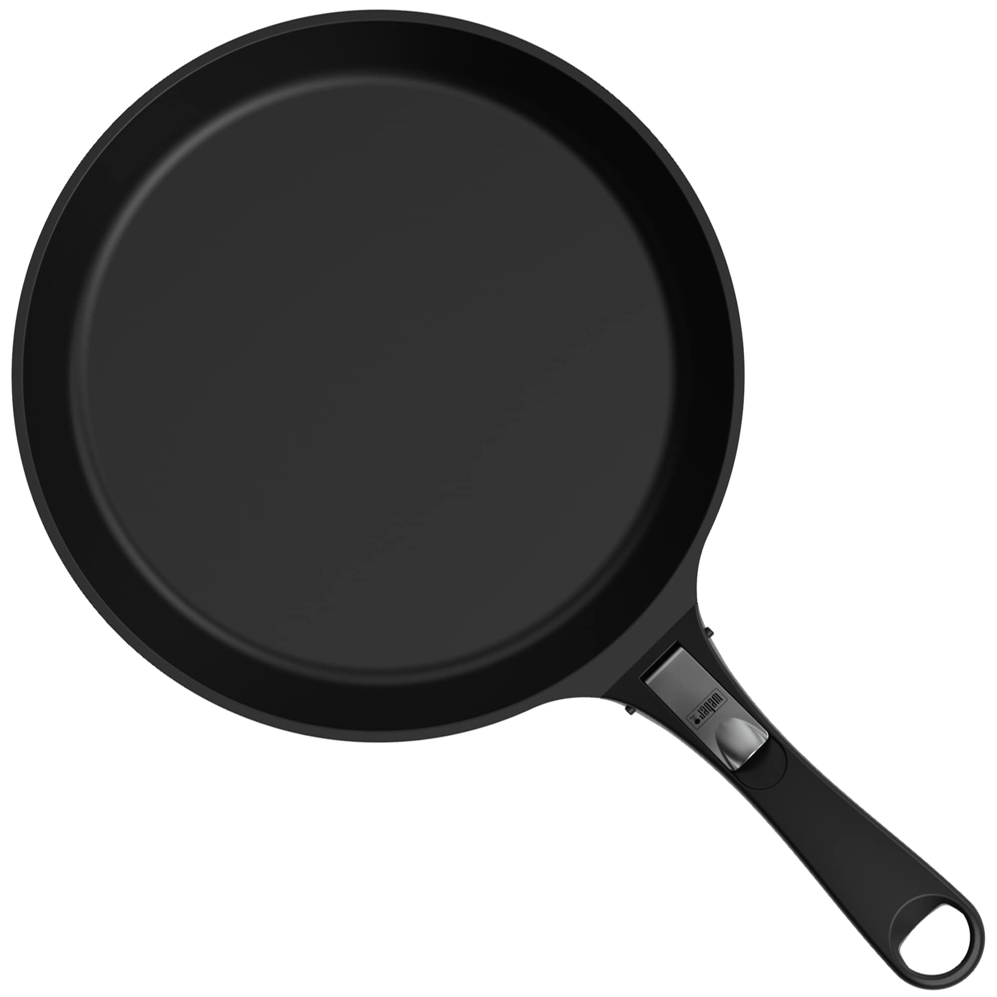 

Weber Camp Q Frying Pan (Black, Small) for BBQ Stoves and Grills (Official Japanese Product) 991154
