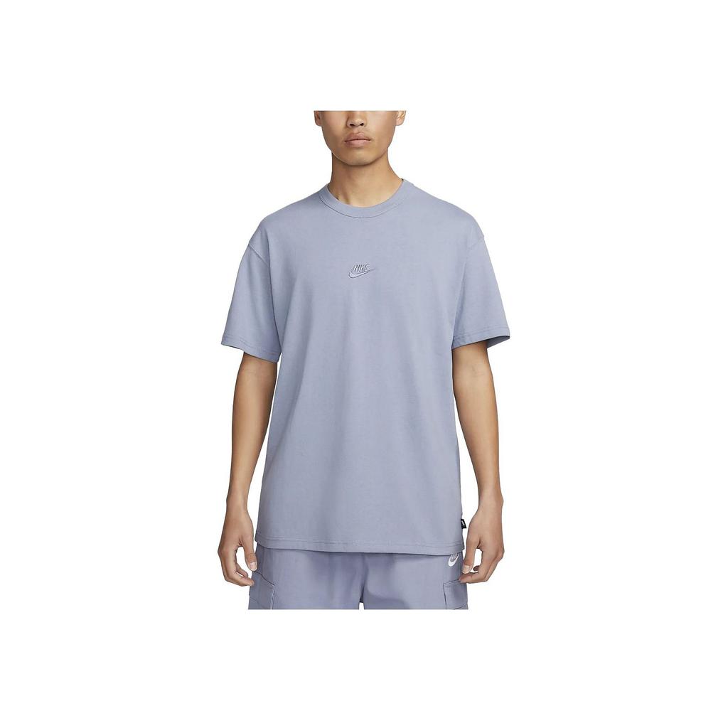 Nike Sportswear Premium Essentials Loose Short Sleeve T-Shirt Men Tops Grey Slate-Blue DO7393-493