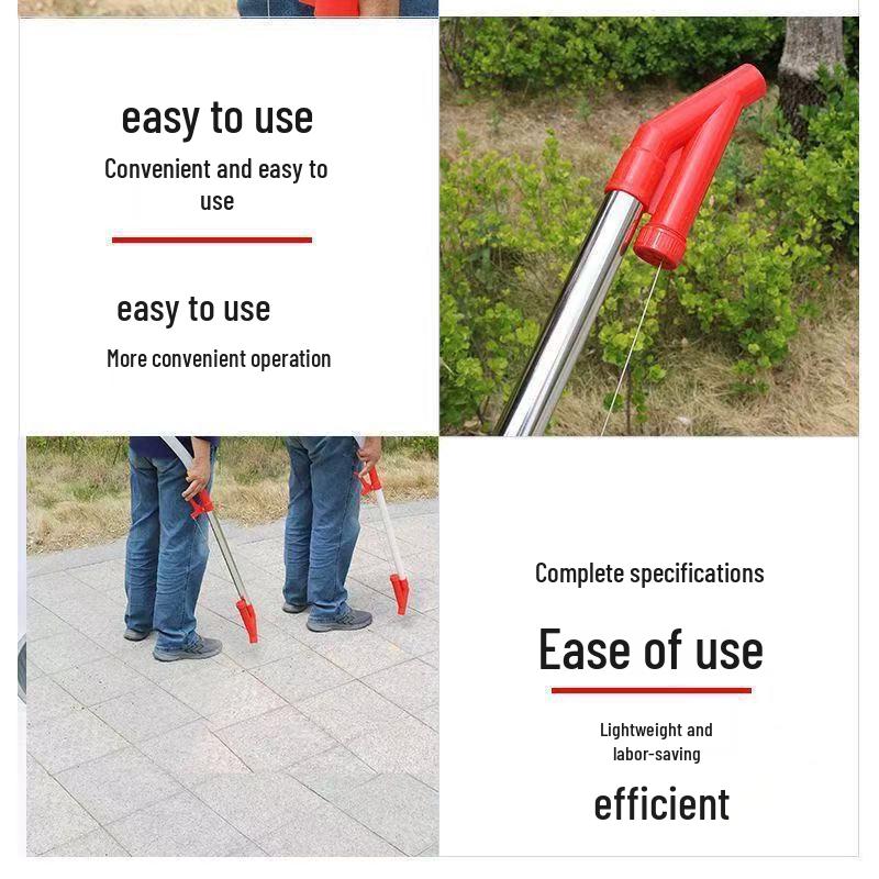 Stainless Steel Manual Corn Fertilizer Applicator for Soil Topdressing and Sidedressing