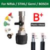 Pressure Washer Hose Adapter 1/4 Quick Connect With Valve to Control Water Flow for Karcher Lavor Nilfisk Parkside Bosch AR Hose