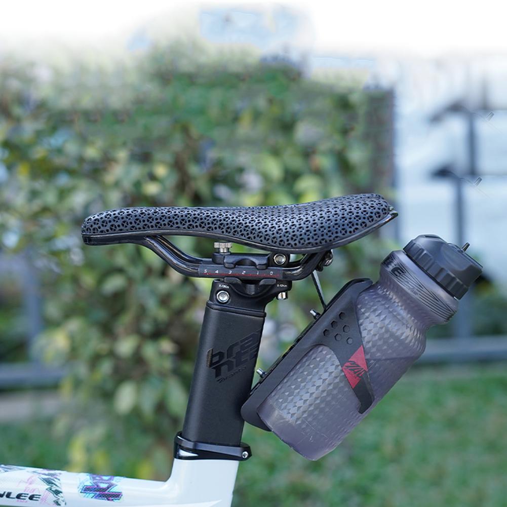 Bicycle Saddle Bottle Cage Extension Holder Aluminum Alloy Lightweight Bike Saddle Cup Cage Adapter Bike Accessories