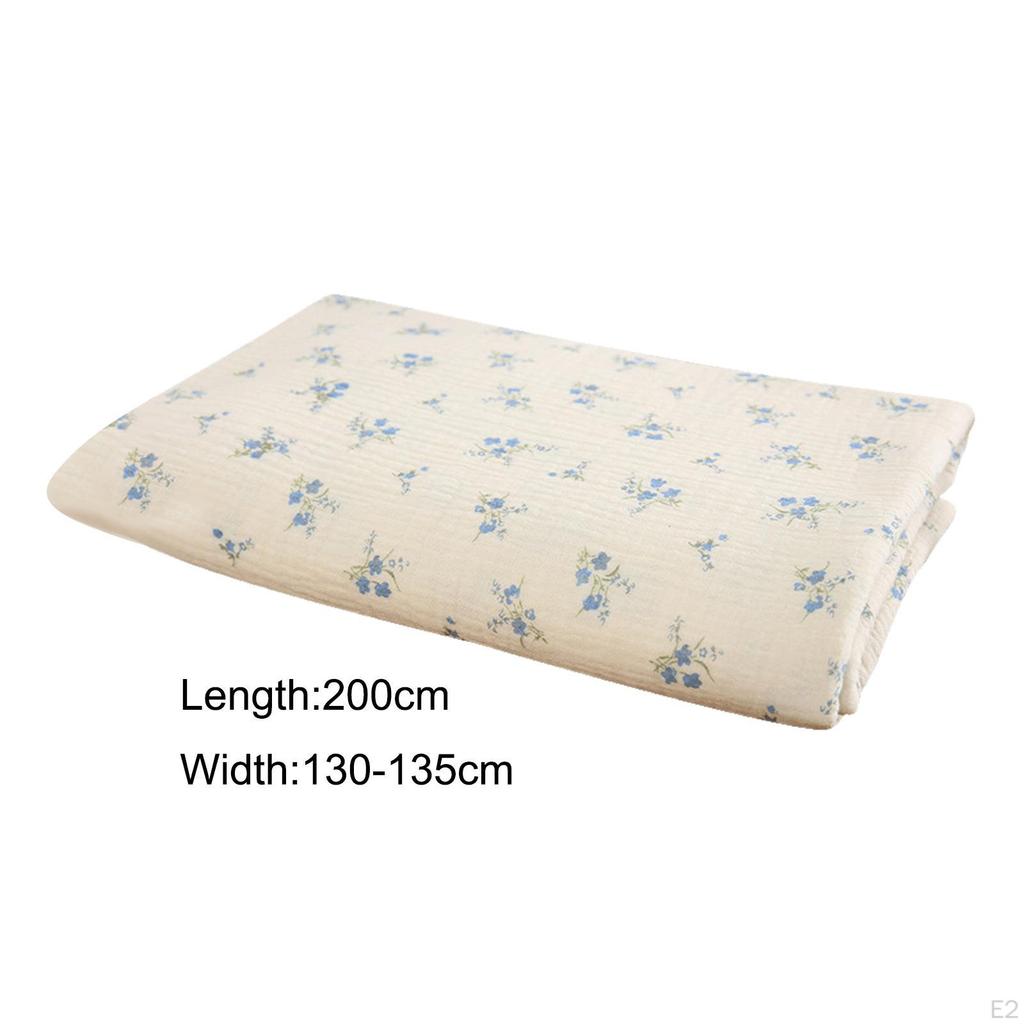 Floral Cotton Fabric Quilting Cloth Sewing Flowers Print Fabric,for Crafting Making