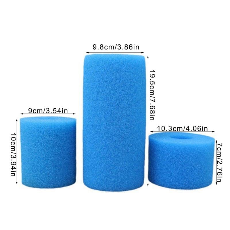 High Performances Pool Filter Sponge Fit for Clean Water Reusable Design Easy to Maintenance None Toxic Washable Design