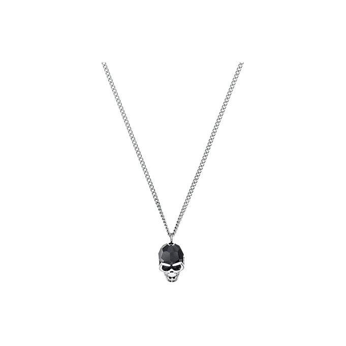 

Swarovski Taddeo Series Skull Dark Necklace Men necklace Black 5427128 Box+Shopping Bag (Random Color)
