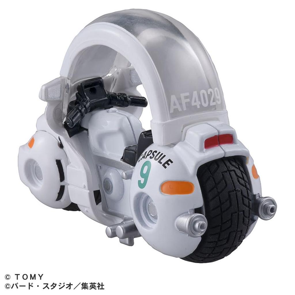 TAKARA TOMY Tomica Dream Tomica Tomica X Dragon Ball Capsule 9 Bike Miniature Car Toy for Ages 3 and Up Bulma's No.