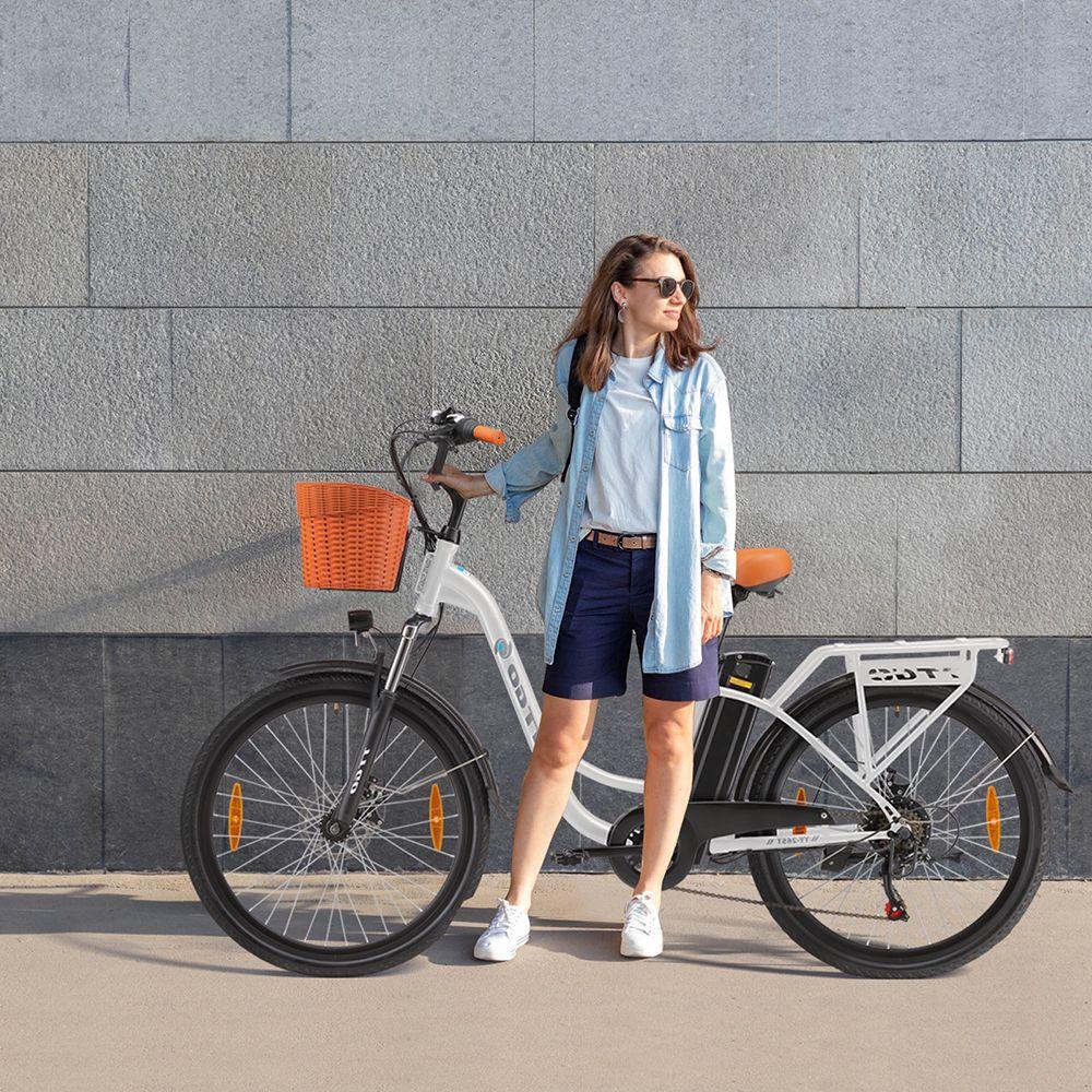 TTGO YY-26ST Electric Bike, 250W Motor, 36V 14.5AH Battery, 26*1.95-inch Tires, 25km/h Max Speed, 100km Max Range, Disc Brake
