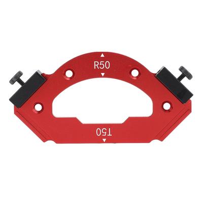 Corner Router Template R50 T50 Aluminum Alloy Inner Outer Round Corner Radius Jig for Woodworking