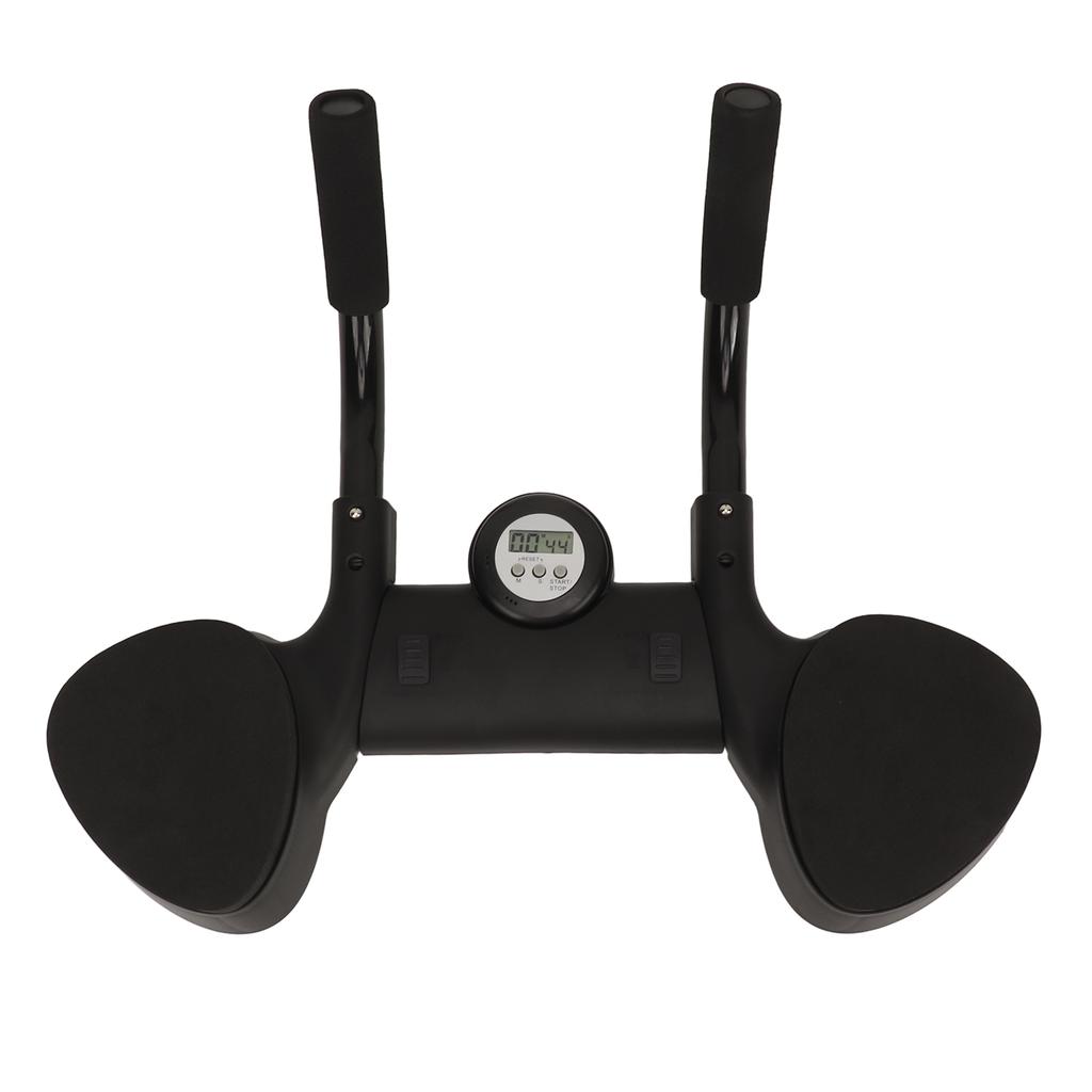 Plank Support Trainer Thickened Elbow Pads Anti Slip Sweat Absorbent with Timer Flat Support