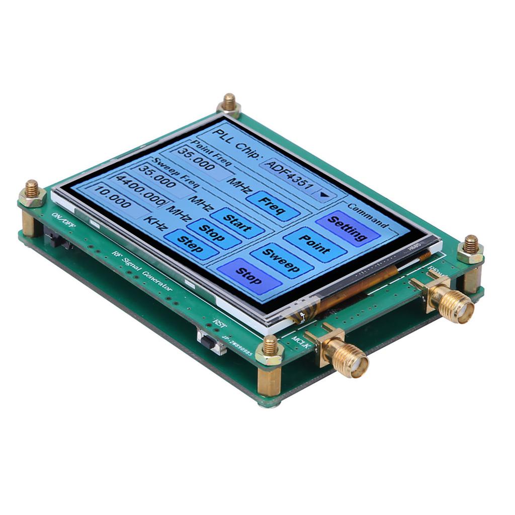Signal Generator Full Touch Screen RF Sweep Frequency PC Control with Data Cable ADF4350 ADF4351 ADF435X