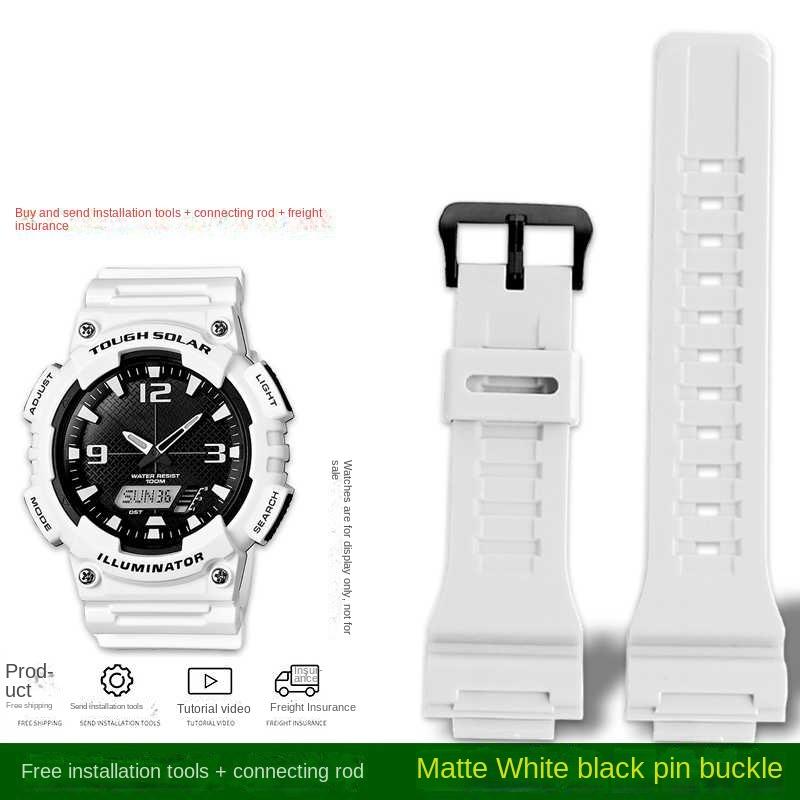 Přizpůsobeno pro Casio G-SHOCK Malý čtvercový model řady DW-H5600 40. výročí Pryskyřičné silikonové hodinky s pánským příslušenstvím