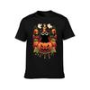 Halloween Candle Trick  Autumn Cat TShirt Urban Style Print TShirt