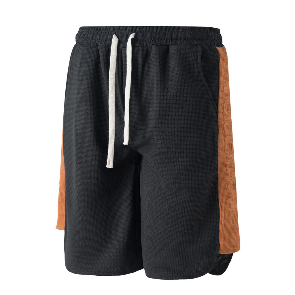 Pantaloncini alla moda da uomo colorati, pantaloni estivi casual da esterno a vestibilità ampia