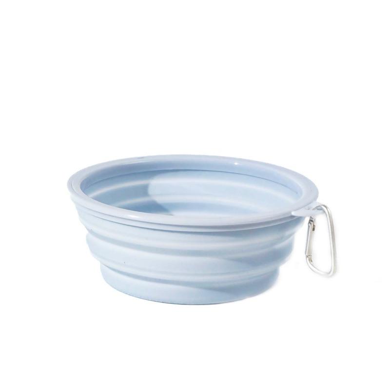

Outdoor Portable Folding Bowl Dog Food Utensils, Dog Bowls, Dog Food Basins, Pet Supplies Small синий