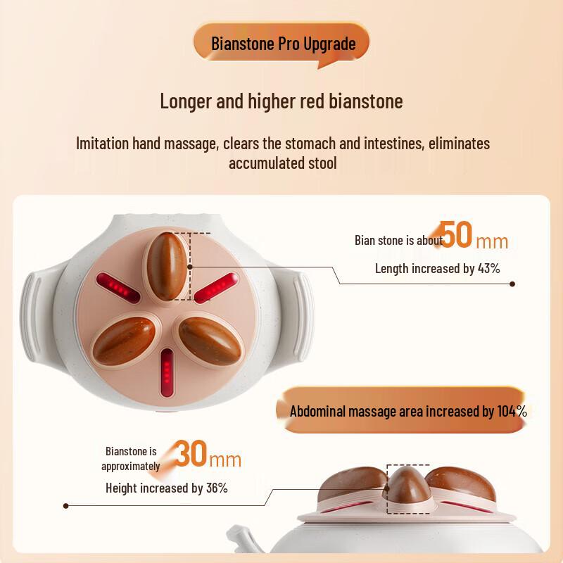 Ke'ai Yuansu Bianstone Multi-function Abdominal & Full Body Massager