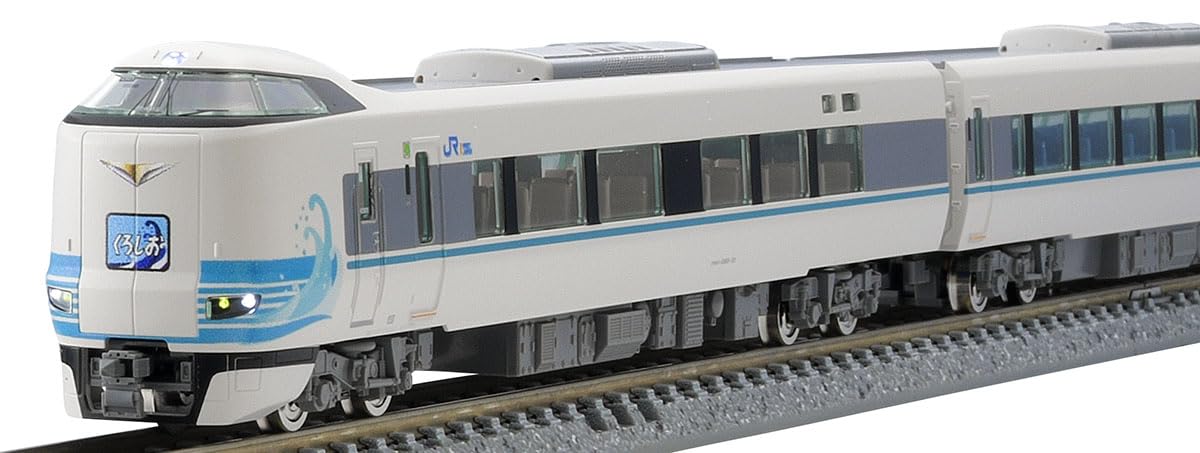 TOMYTEC TOMIX N Gauge Special Edition JR 287 Series Limited Express Kuroshio 60th Anniversary Wrapping Set Model Train (Part 2) - (97981)