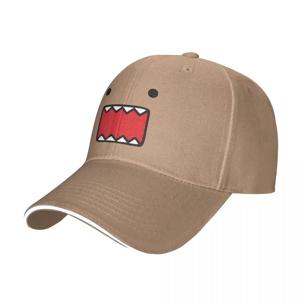 DomoKun Baseball Caps Fashion Domo Kun Doll Face Sandwich  Men Women Adjustable Sun Hat Outdoor