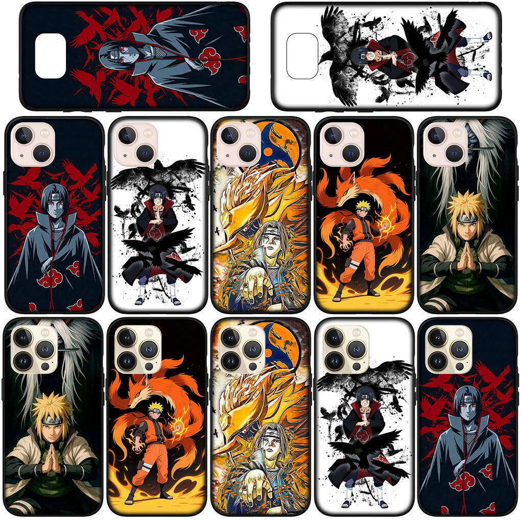 Phone Case for iPhone 17 15 16 Plus Xiaomi Poco X7 X6 F8 F7 C85 C75 C71 Redmi Note 14 12 11 13 Pro Max A4 14C 13C 15C Itachi Might Guy Narutos Anime
