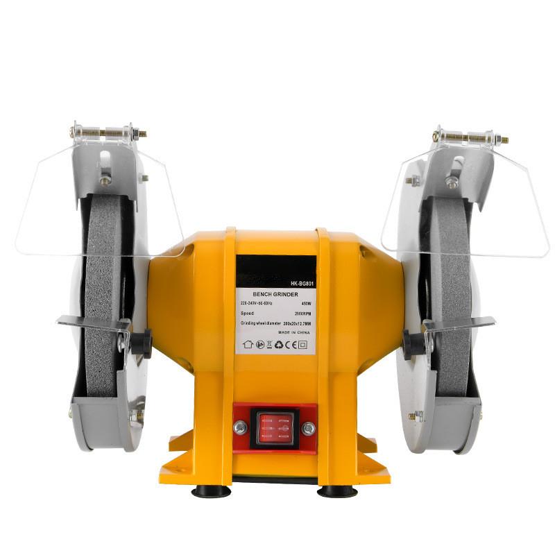 6/8 Inch High Power Electric Sander Household Portable Sharpening Equipment Multifunctional Desktop Grinding Machine