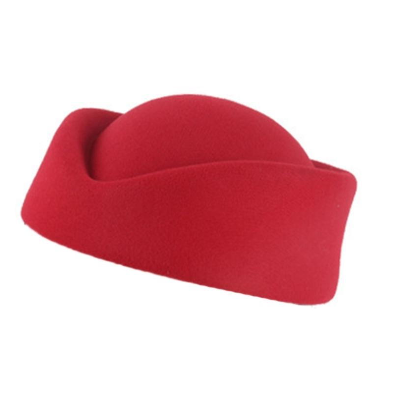 Изысканные унисекс шляпы Драматичная шляпа Уличный тренд Темпераментная Трендовая шляпа для Стильных и Универсальных нарядов красный