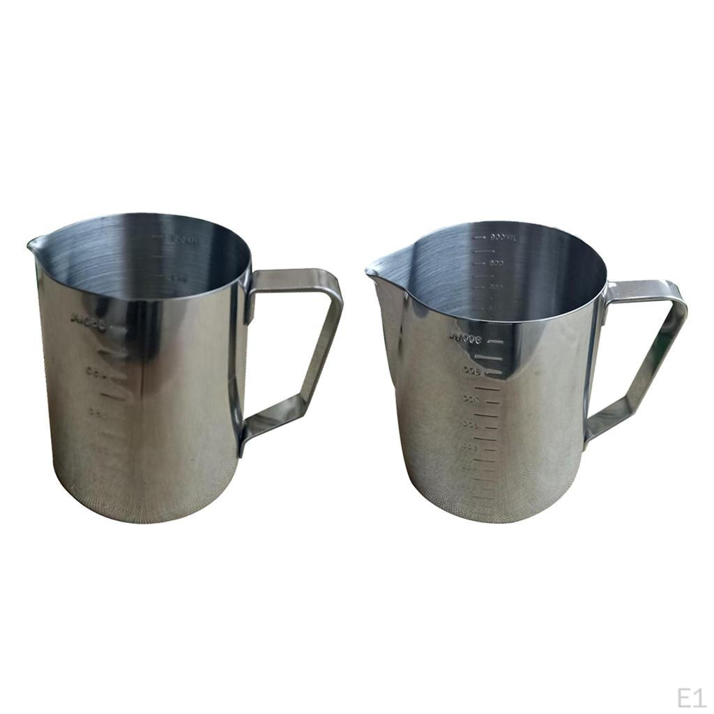 Candle Making Pouring Pot with Scales And Pourer, Stainless Steel Wax Melting Cup,