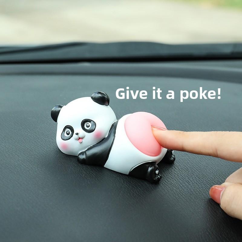 Animal Car Decor Resin Playful Bunny Car Accessory Ideal For Gift Giving And Celebrations