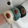 Exaggerated Resin Acrylic Bracelet Irregular Chunky Cuff Geometric Wide Bangle  Women