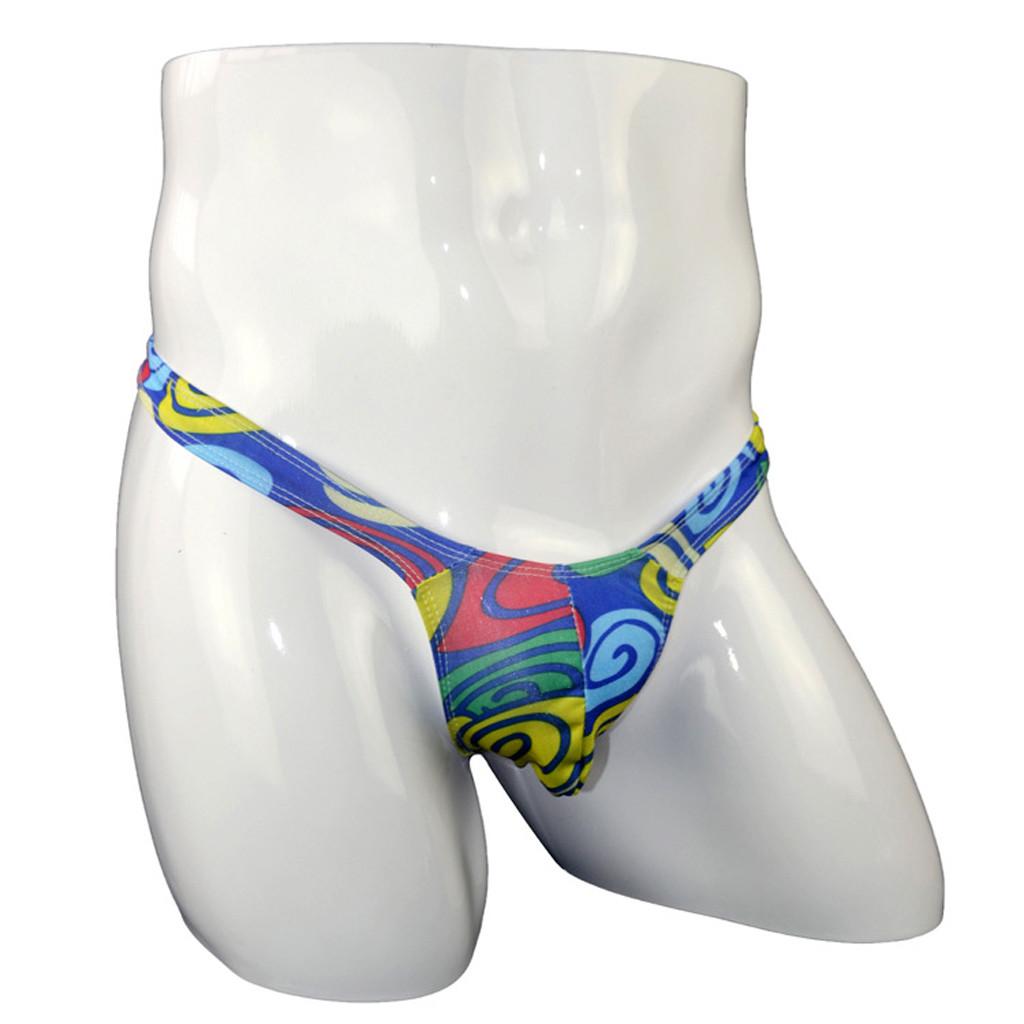 Herremote Stretch G-streng T-rygg Micro Thong Briefs Undertøy