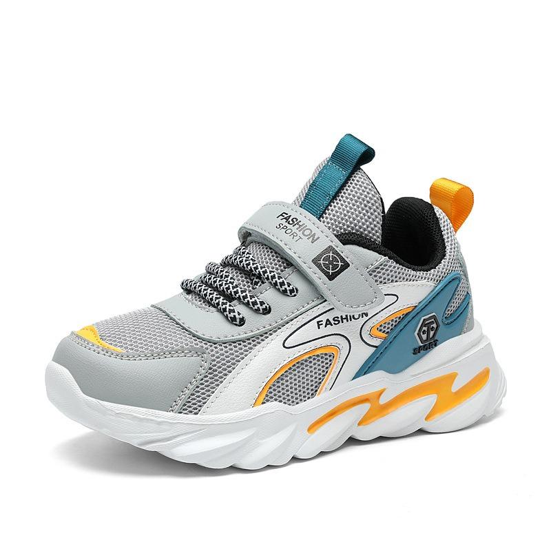 Scarpe Sportive per Bambini Rete Traspirante Suola Spessa Antiscivolo Sneakers Comode