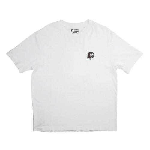 Creepy Creams Unisex Adult Back Print Organic T-Shirt