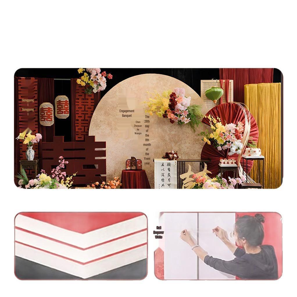 Chinese Wedding Banquet & Courtyard Table Setting Decor Set