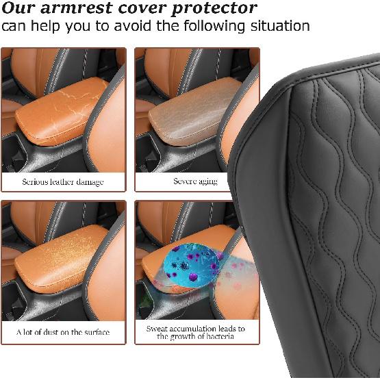 SKTU For 2025 Subaru Outback Accessories Center Console Cover For -2025 Subaru Outback/Legacy Armrest Cover Outback Wilderness Armrest Pad Subaru