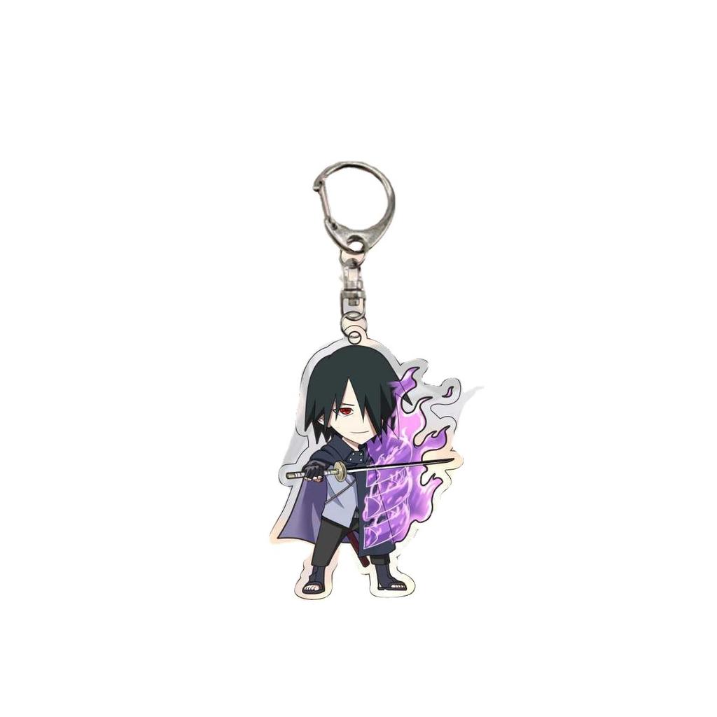 Anime Naruto Akryl nøkkelring tilbehør Uzumaki Naruto tegneserie nøkkelring