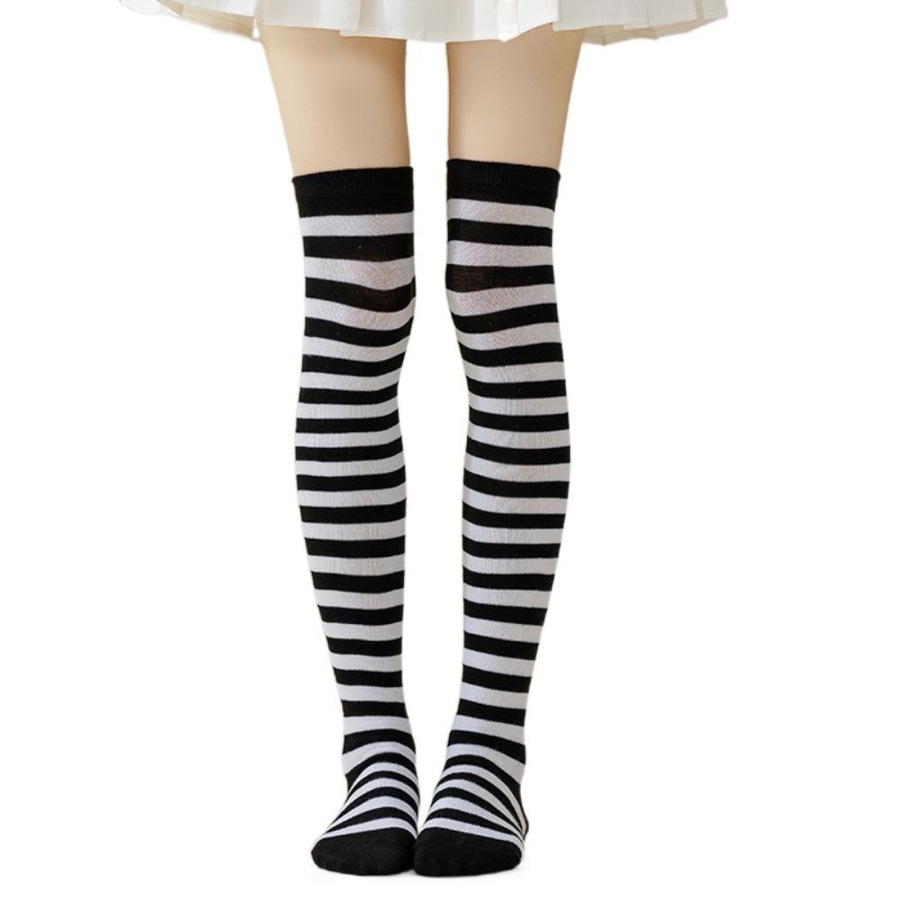 Japanese Style Over Knee Socks Absorb Sweat Knee Thigh High Socks  Festival Supplies