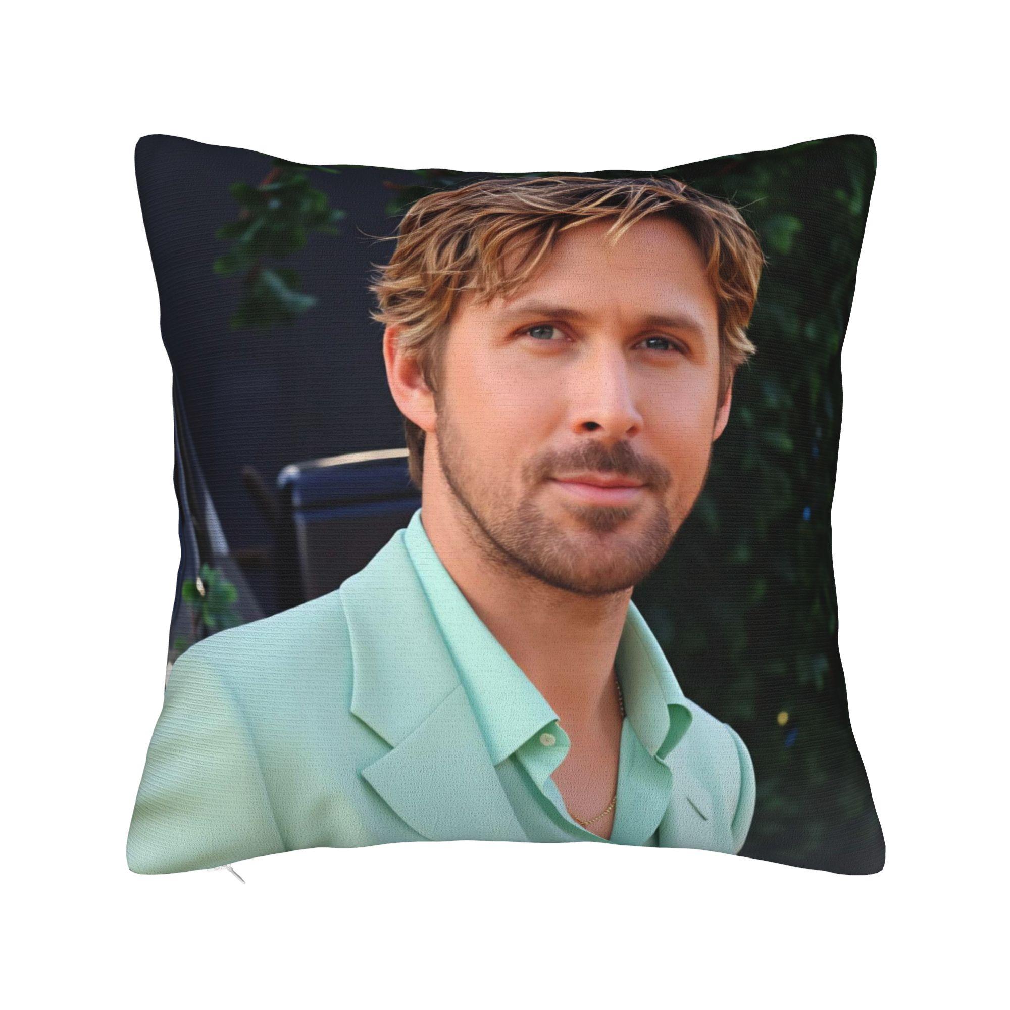 Ryan Gosling Pillow Cover  Comfy Cushion Cover Morden Pillow Case For Office Car Home Decor 30cmx30cm